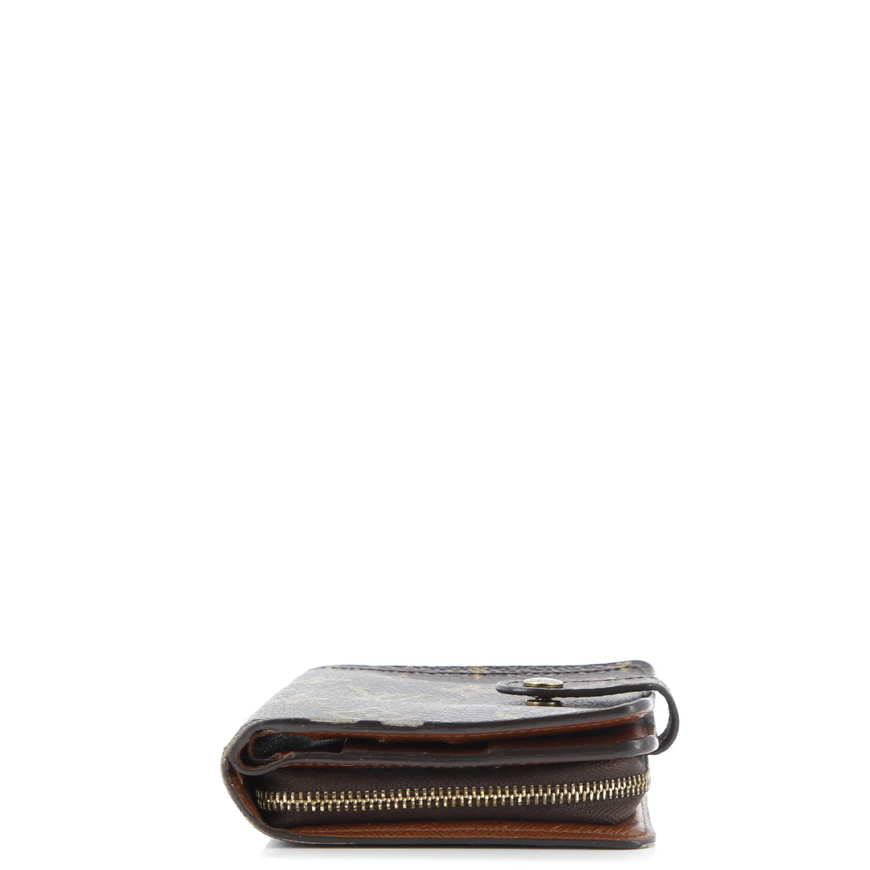 Compact Zippe Wallet Monogram Canvas - Deep Luxury