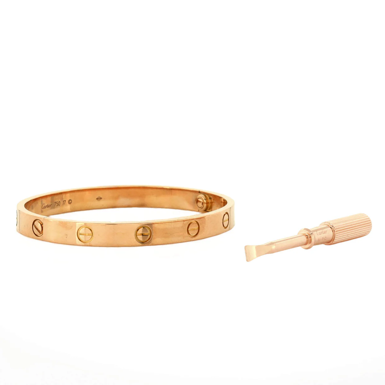 Love Bracelet 18K Rose Gold - Deep Luxury
