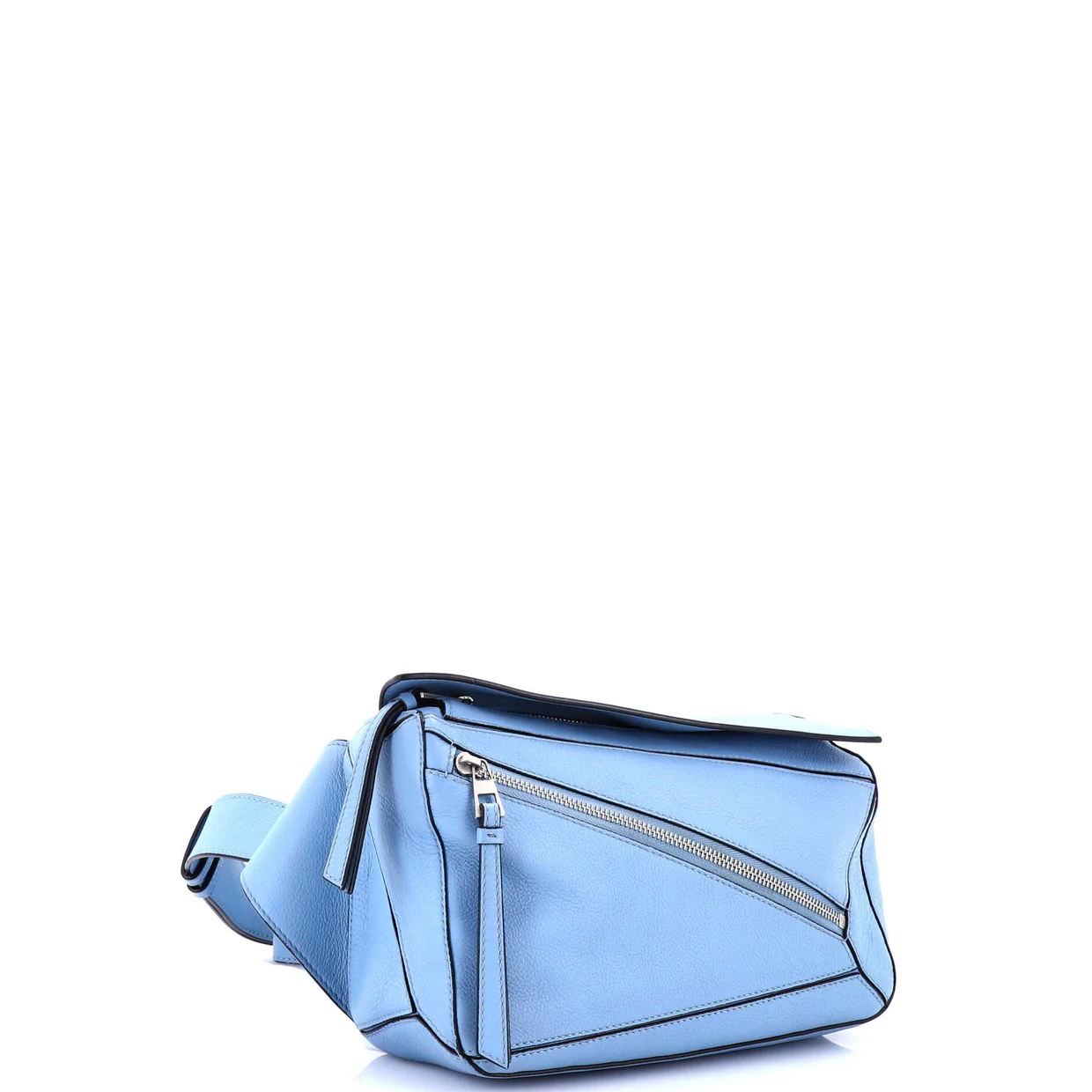 Puzzle Bumbag Leather Small - Deep Luxury