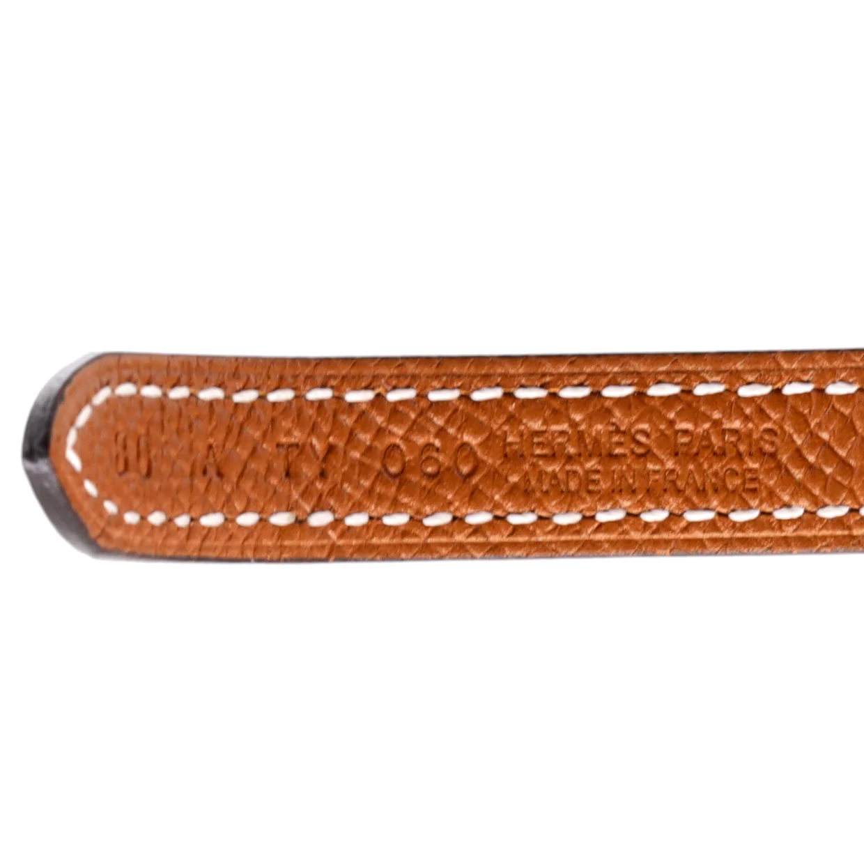 Focus Reversible Belt Leather Thin 80 - Deep Luxury