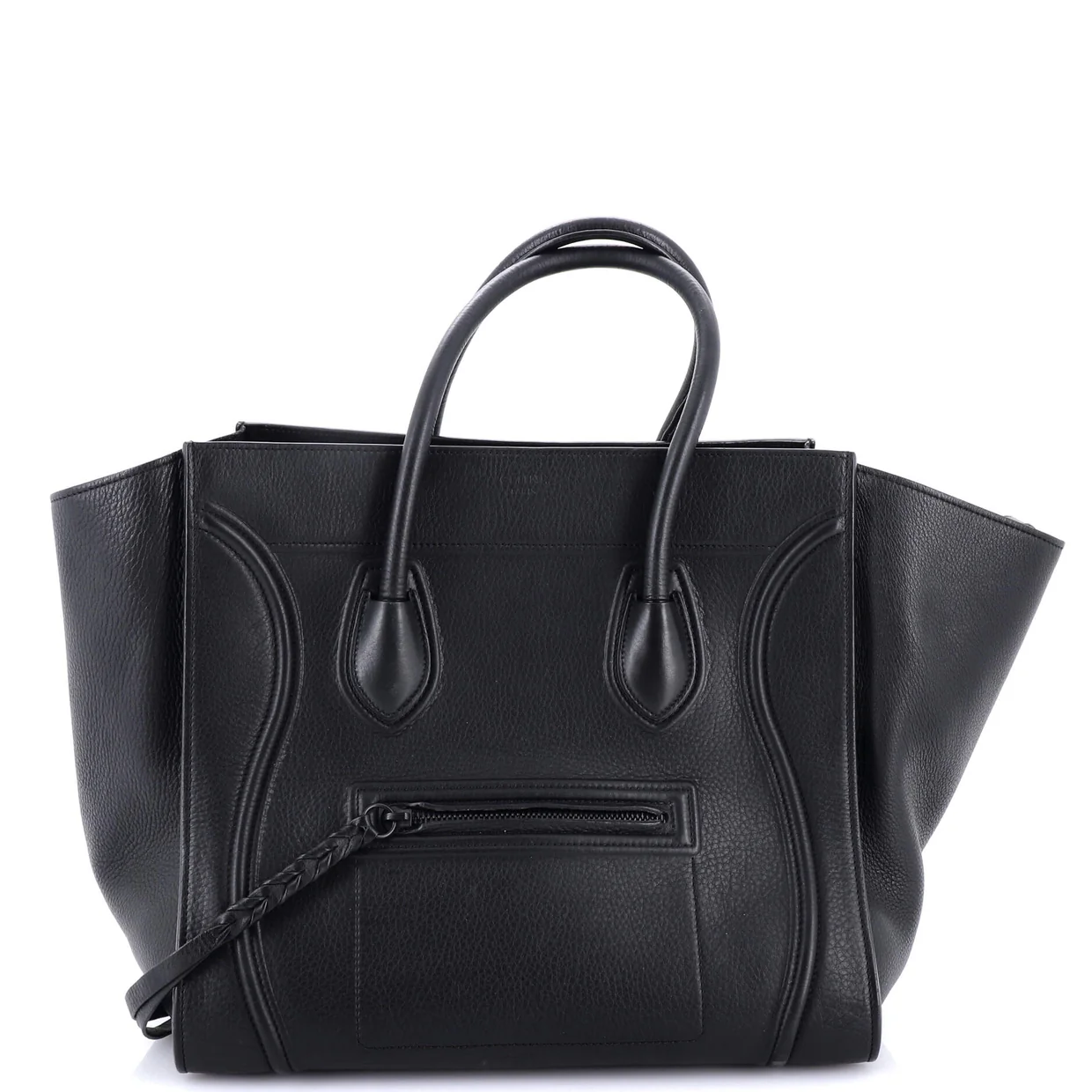 Phantom Bag Grainy Leather Medium - Deep Luxury