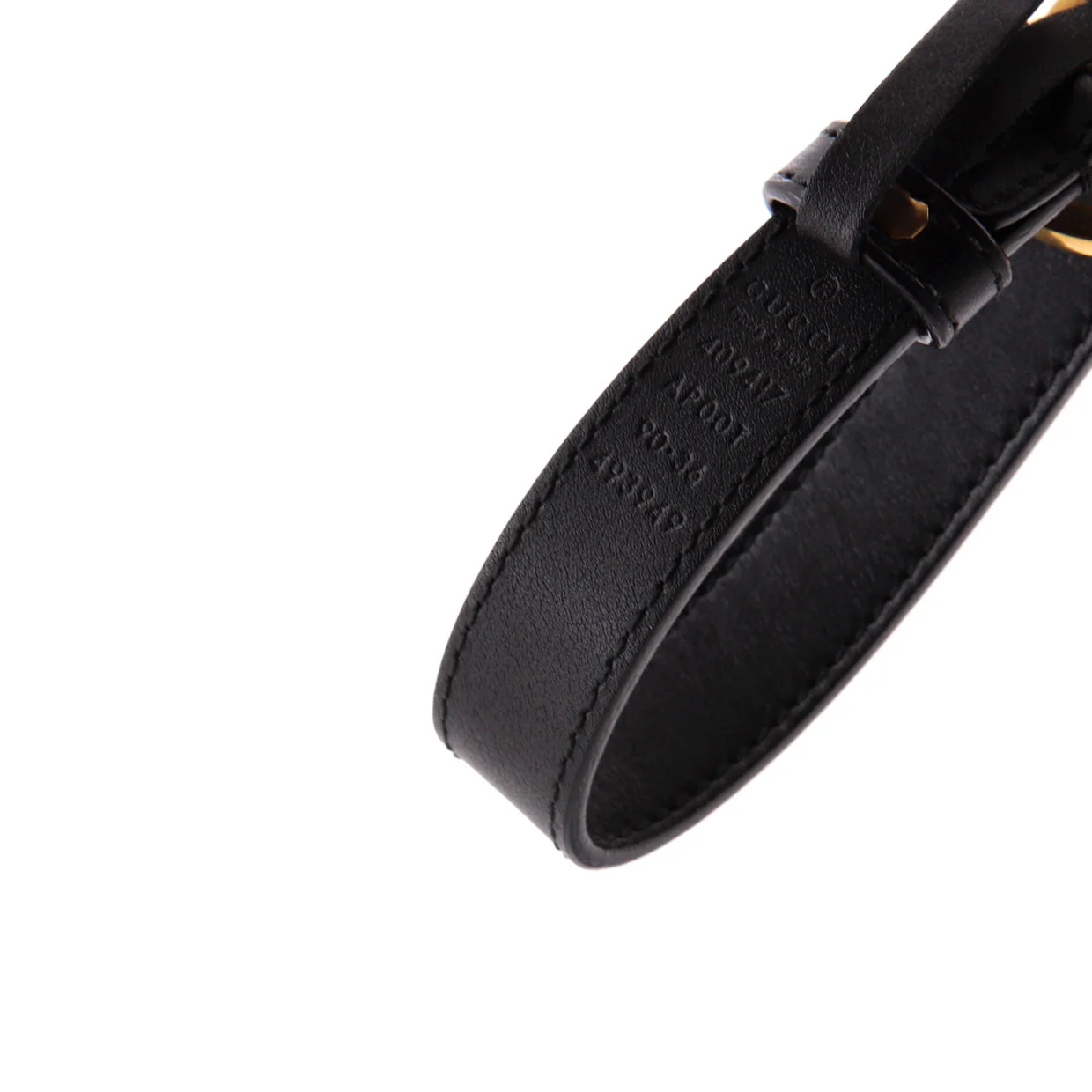 GG Marmont Belt Leather Thin 90 - Deep Luxury