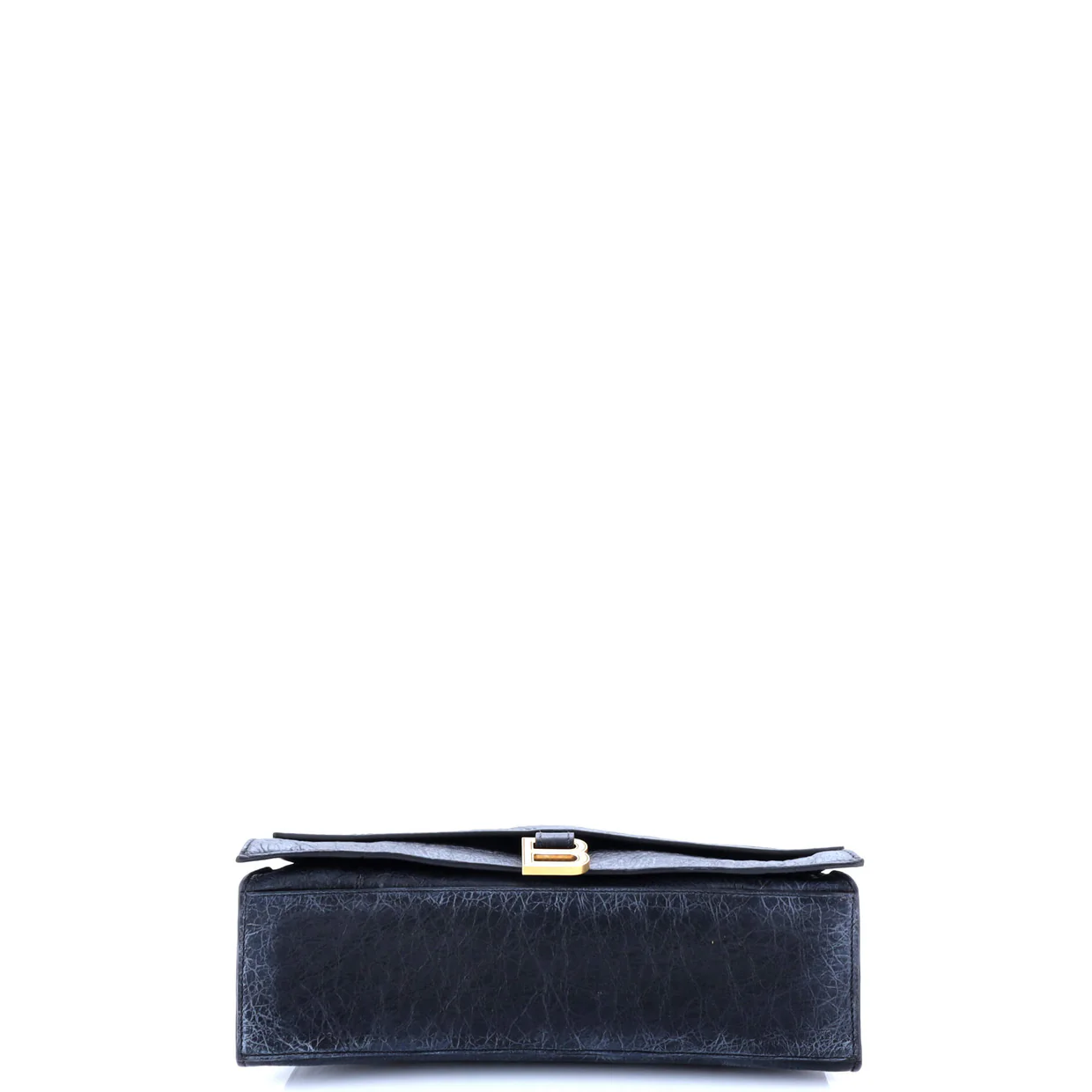 Crush Charm Chain Flap Bag Leather Medium - Deep Luxury