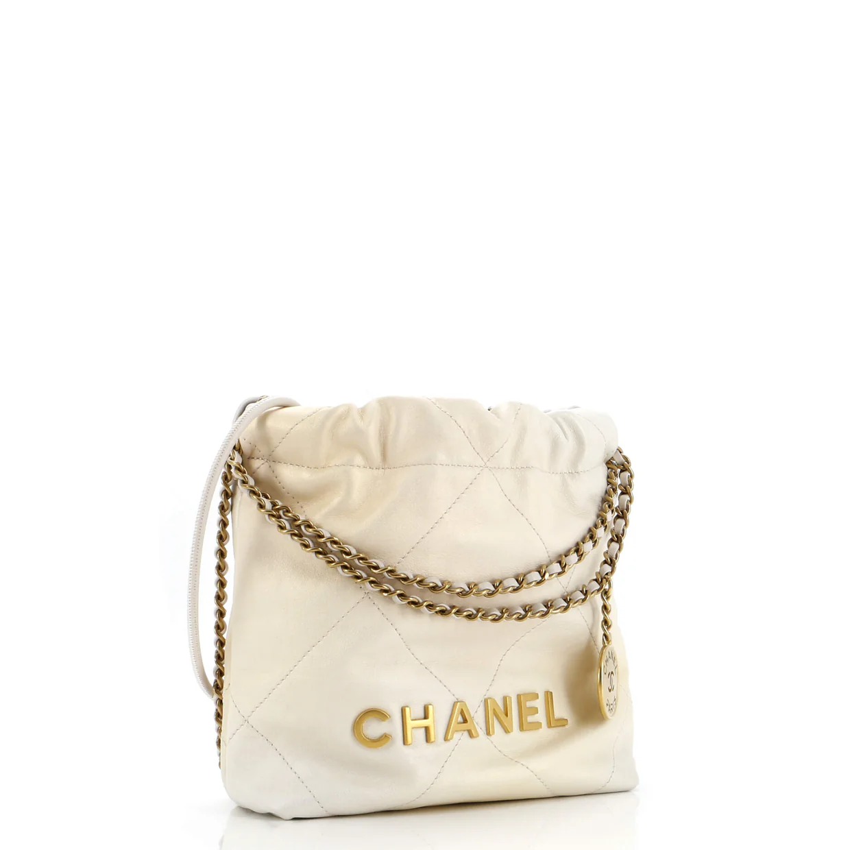 22 Chain Hobo Quilted Shaded Calfskin Mini - Deep Luxury