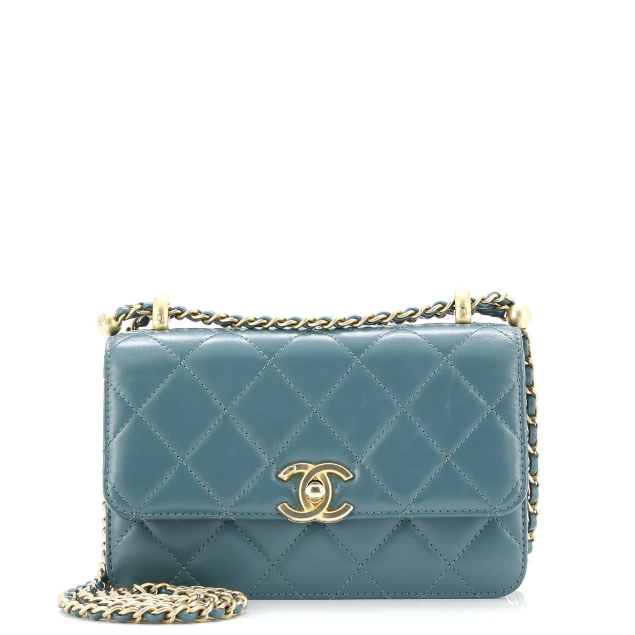 Perfect Fit Flap Bag Quilted Calfskin Mini - Deep Luxury