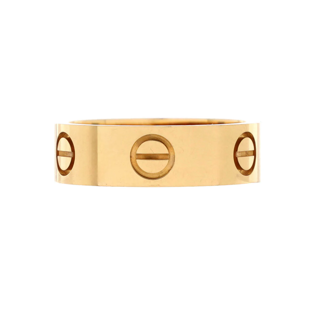 Love Band Ring 18K Yellow Gold - Deep Luxury