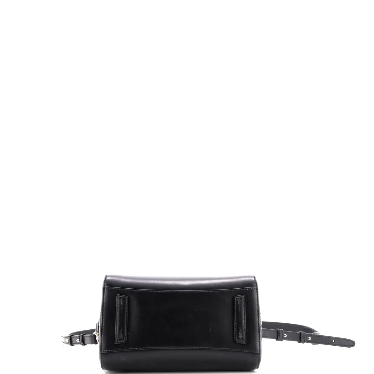 Antigona Bag Glazed Leather Mini - Deep Luxury