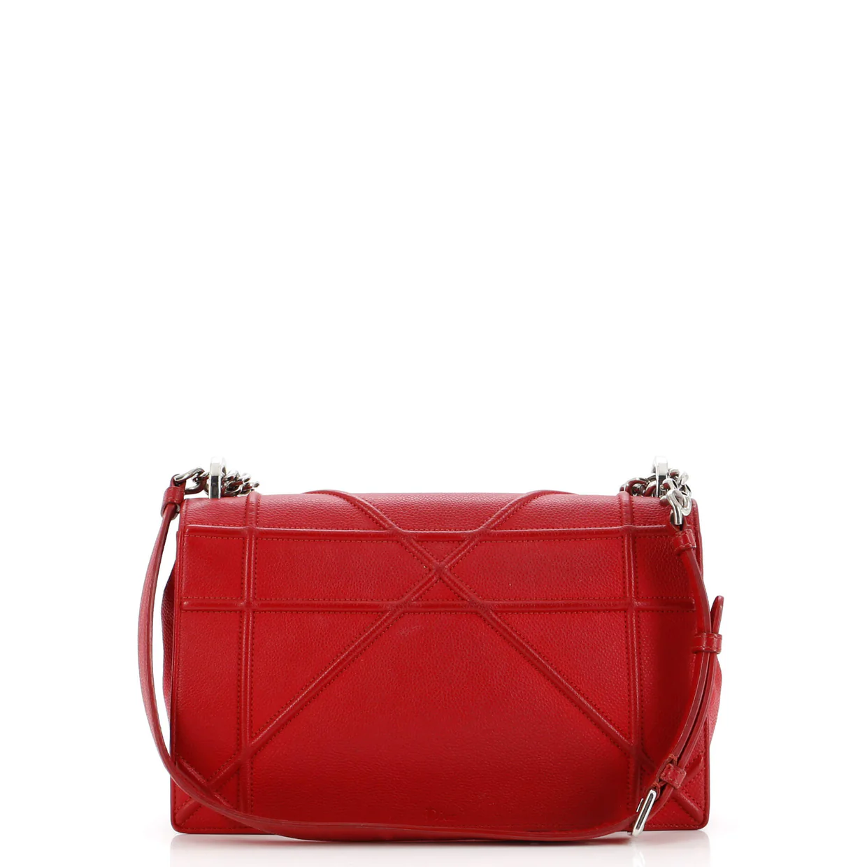 Diorama Flap Bag Grained Calfskin Medium - Deep Luxury