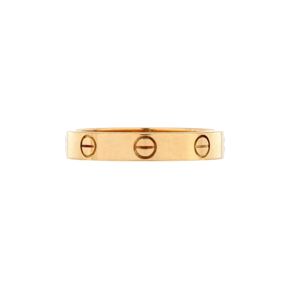 Love Wedding Band Ring 18K Yellow Gold - Deep Luxury