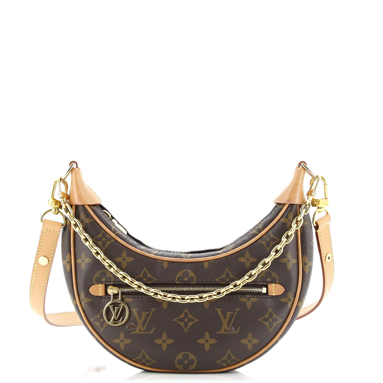 Loop Handbag Monogram Canvas - Deep Luxury