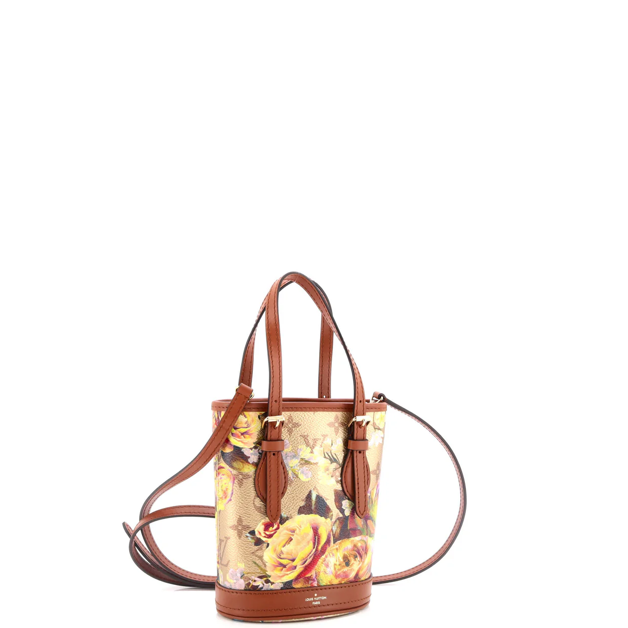 Bucket Bag Limited Edition Garden Monogram Canvas Nano - Deep Luxury