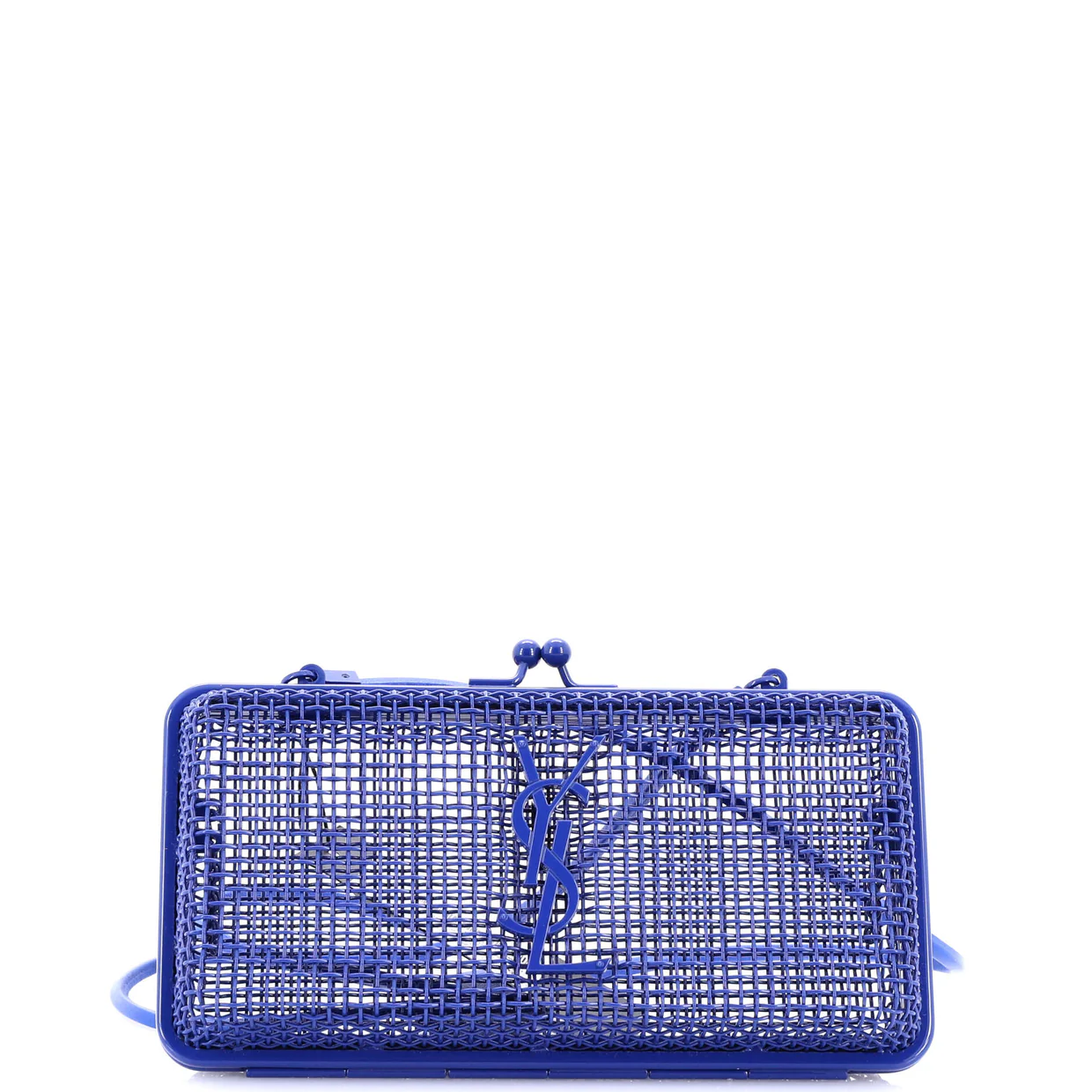 Monogram Evening Cage Minaudiere Metal with Leather - Deep Luxury