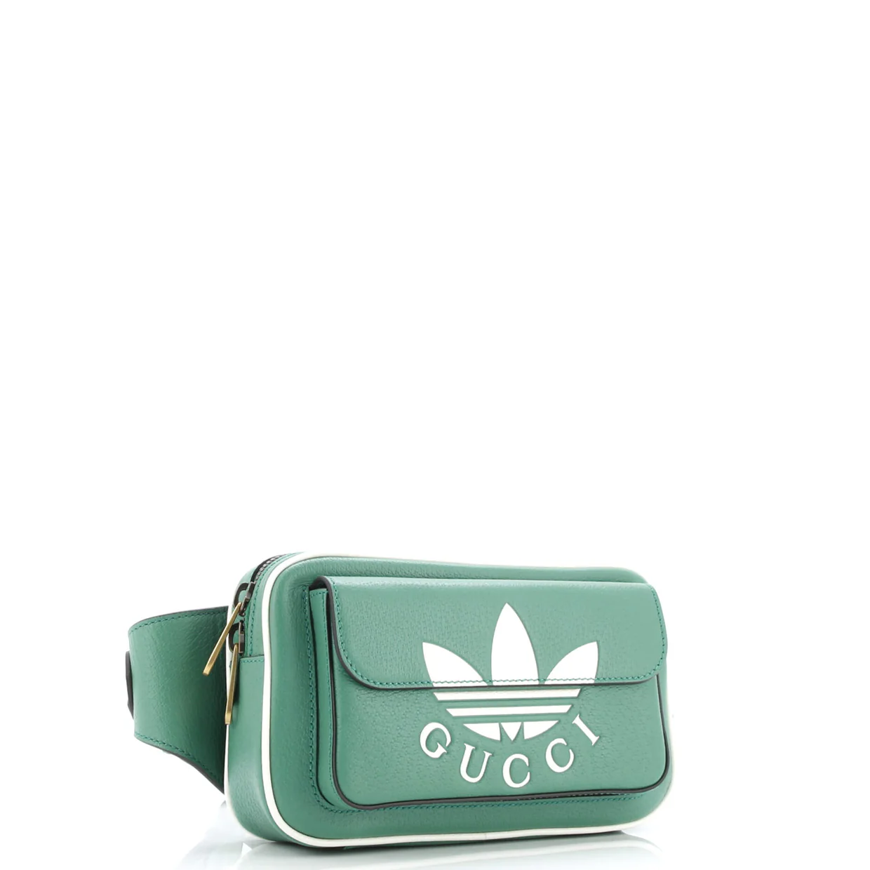 x adidas Zip Belt Bag Leather - Deep Luxury