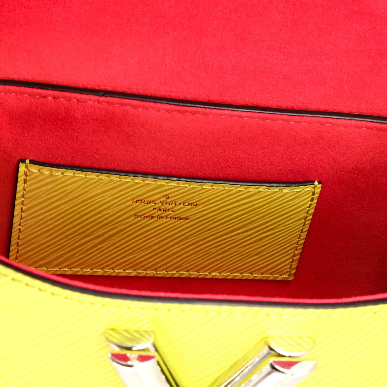 Braided Handle Twist Bag Epi Leather PM - Deep Luxury