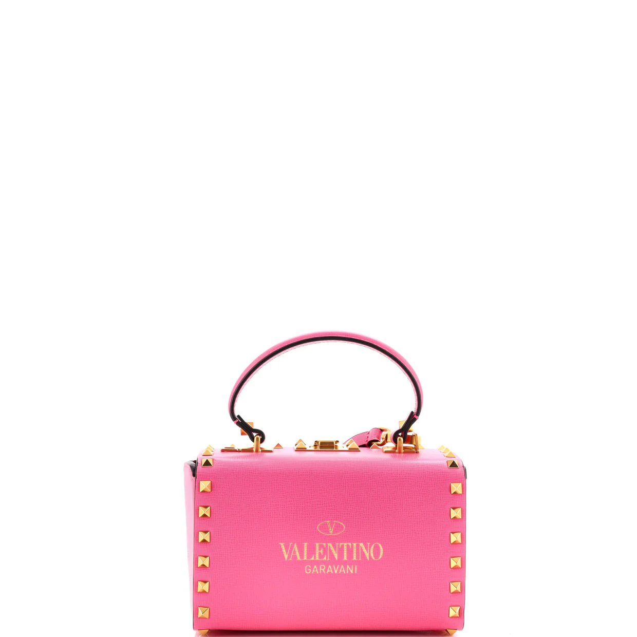 Rockstud Alcove Box Bag Leather - Deep Luxury