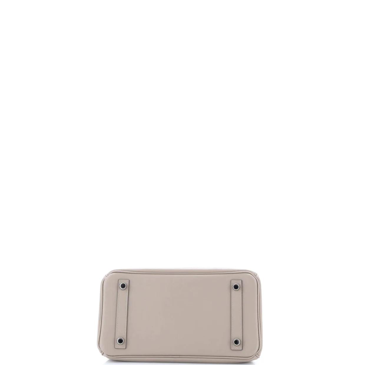 Birkin Handbag Grey Swift with Palladium Hardware 25 - Deep Luxury