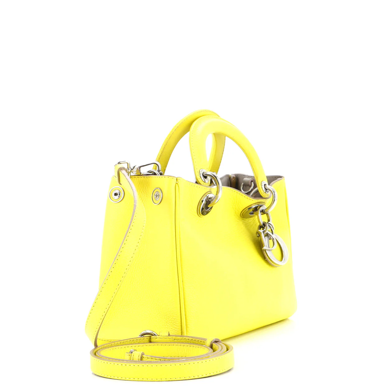 Diorissimo Tote Pebbled Leather Mini - Deep Luxury