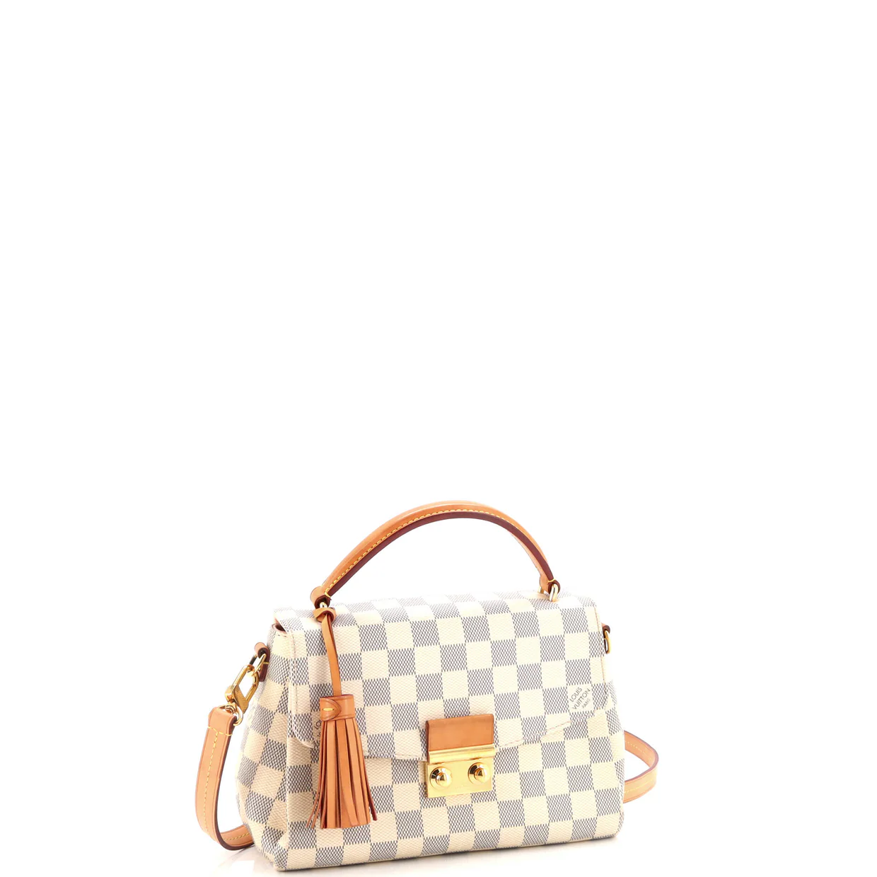 Croisette Handbag Damier - Deep Luxury