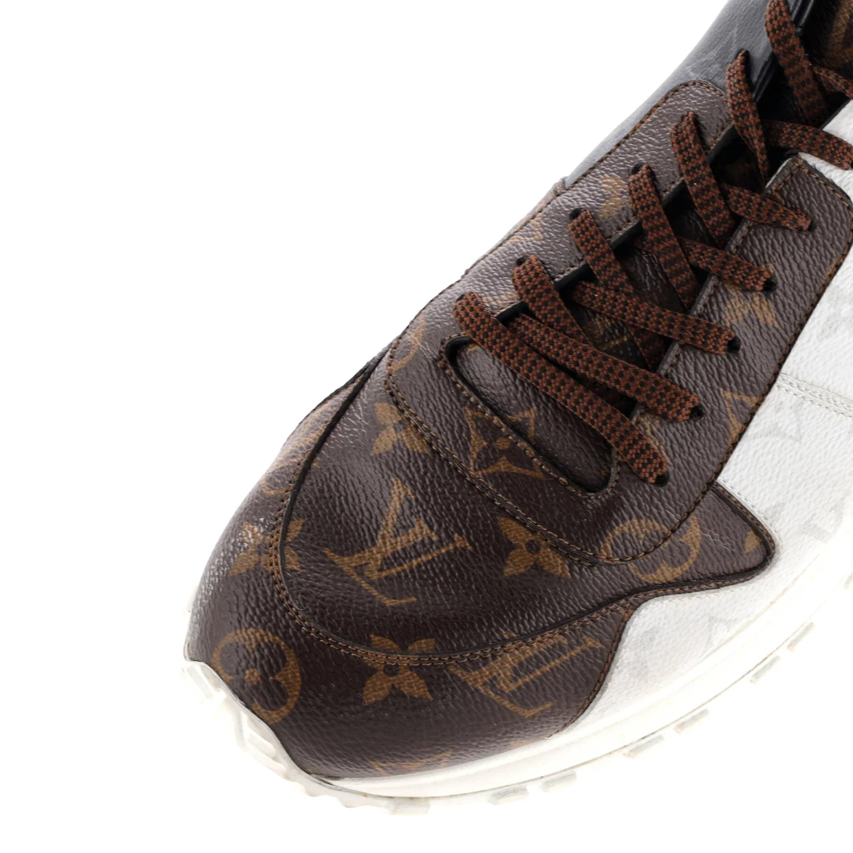 Men's Run Away Sneakers Monogram Canvas - Deep Luxury