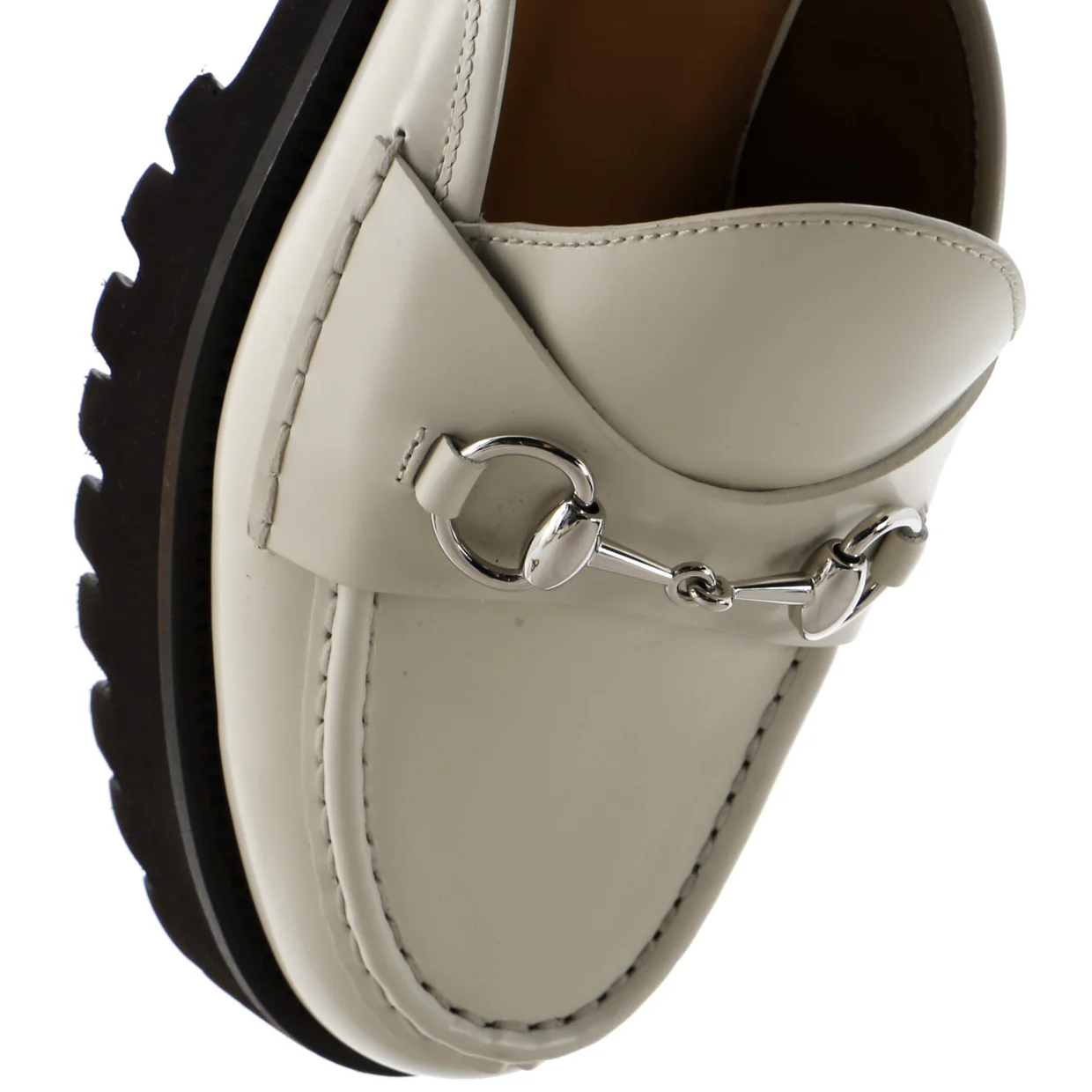 Women's Horsebit Flatform Mules Leather - Deep Luxury