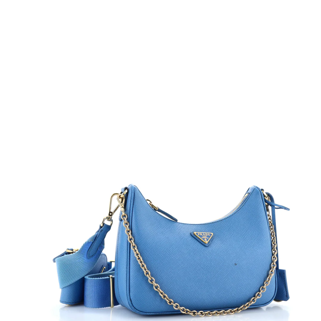 Re-Edition 2005 Shoulder Bag Saffiano Leather Small - Deep Luxury