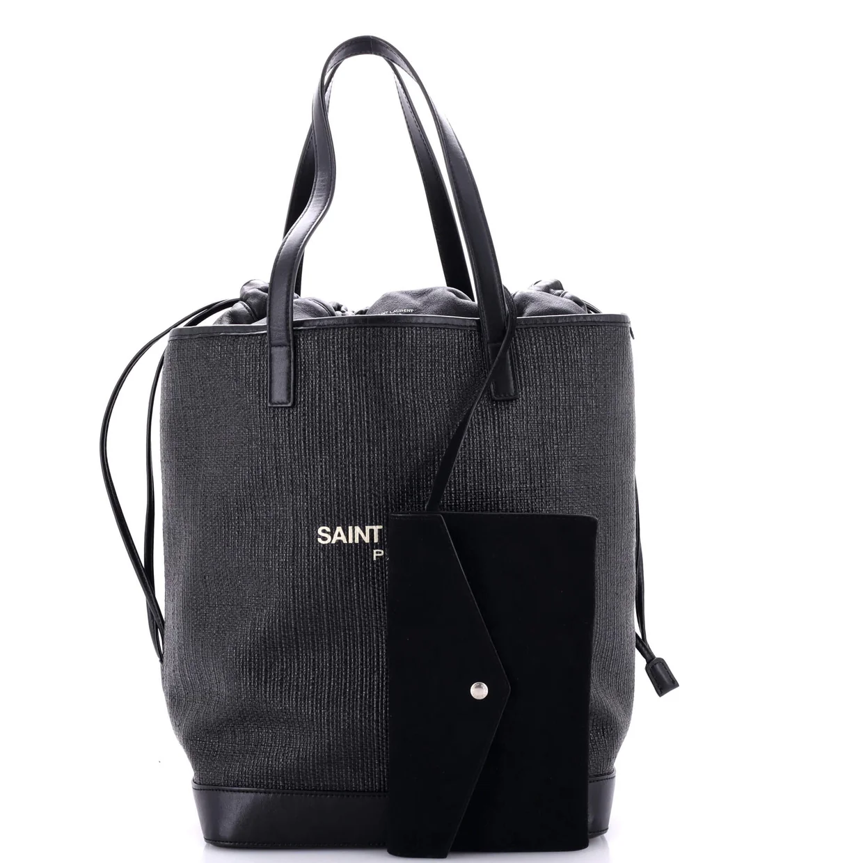 Teddy Shopping Tote Canvas with Leather - Deep Luxury