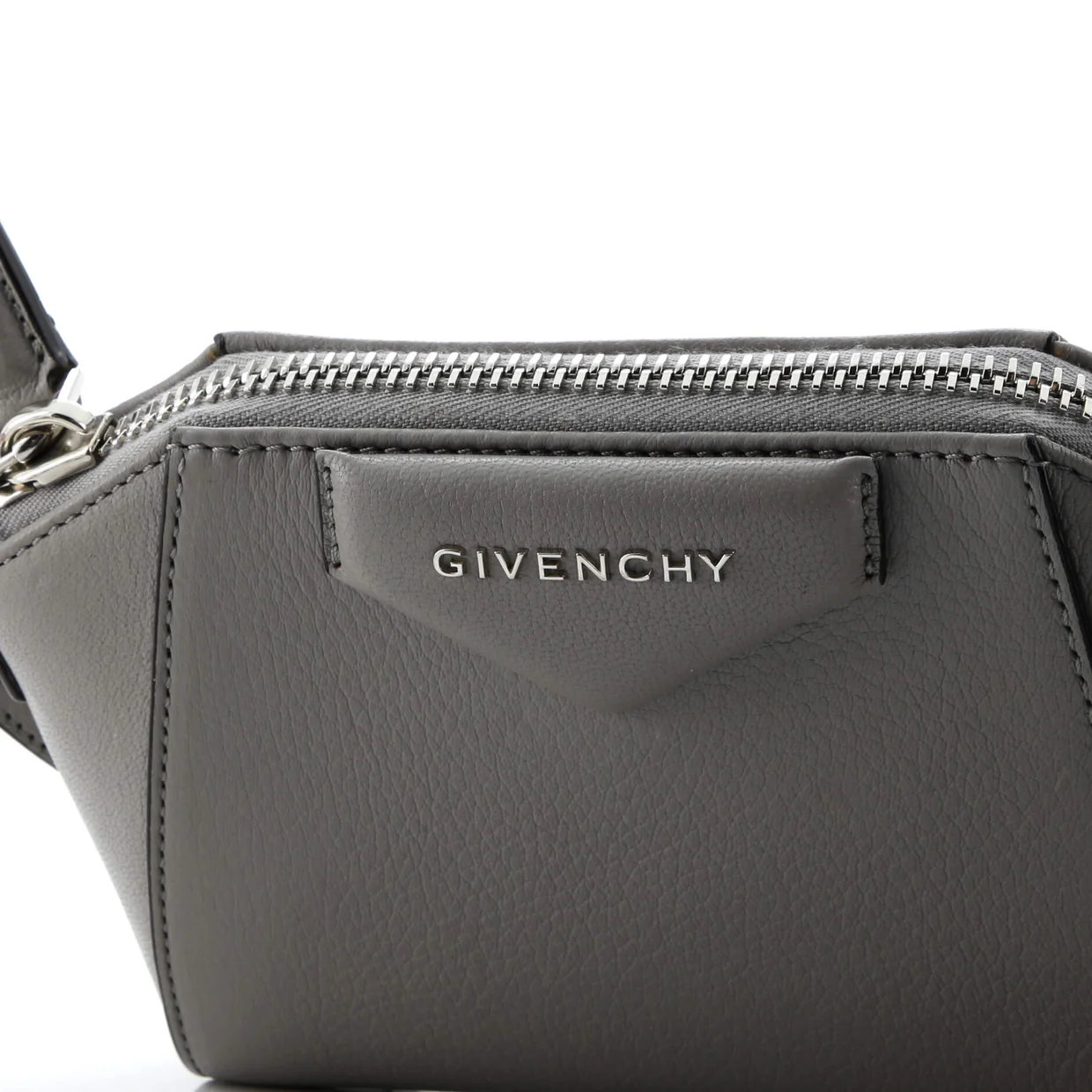 Antigona Crossbody Bag Leather Nano - Deep Luxury