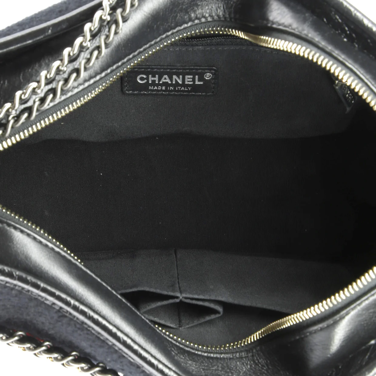 Paris-Hamburg Gabrielle Hobo Embroidered Wool and Calfskin Medium - Deep Luxury