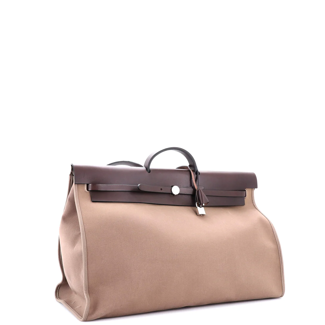 Herbag Zip Leather and Toile 50 - Deep Luxury