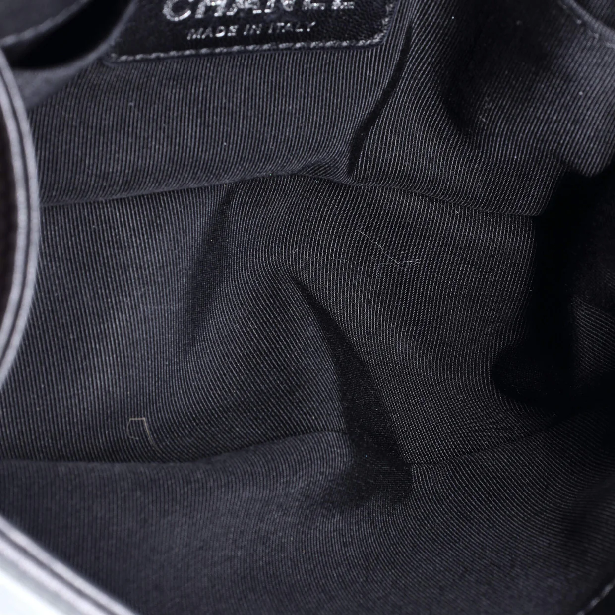 Boy Flap Bag Lambskin with Quilted Tweed and Sequins Small - Deep Luxury