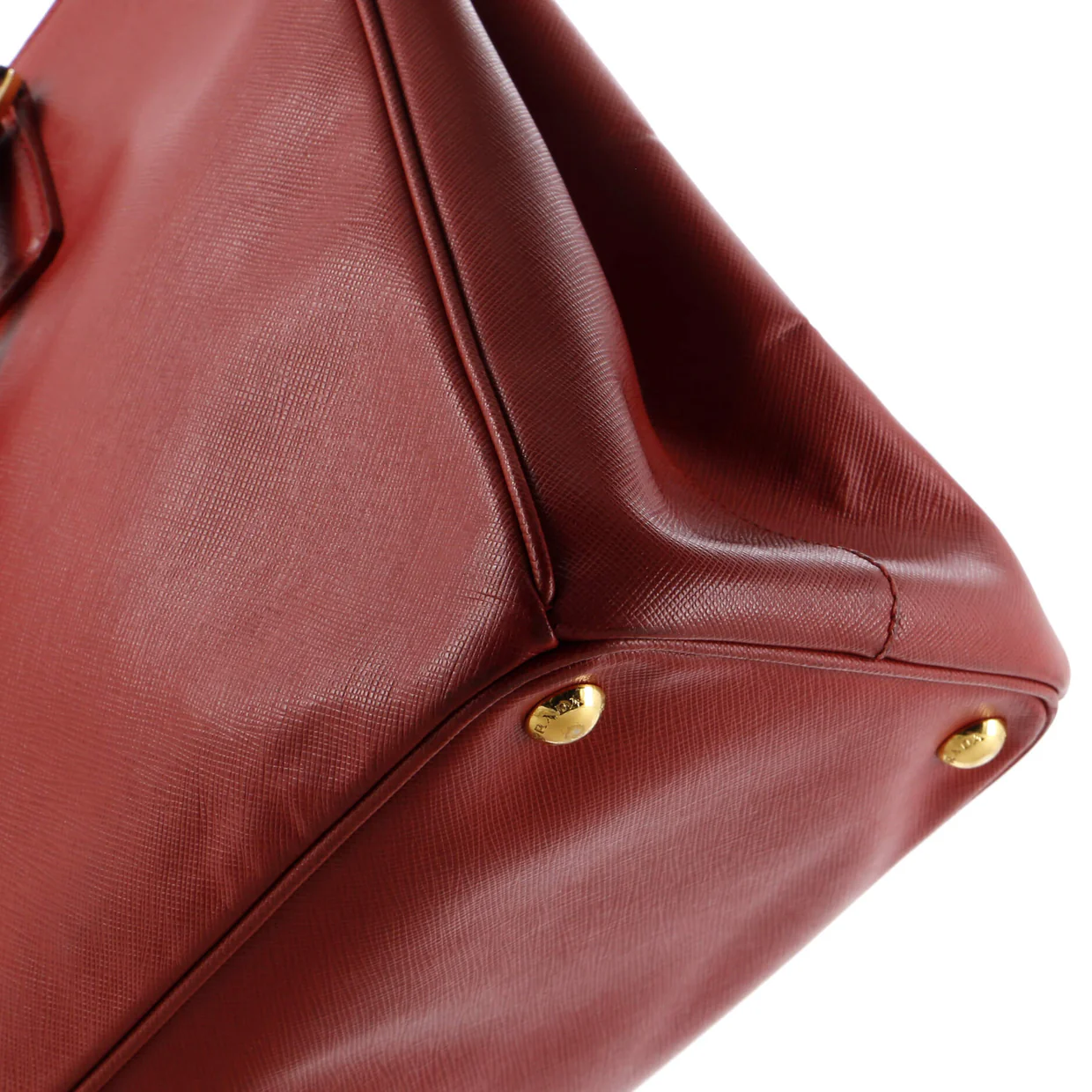 Double Zip Lux Tote Saffiano Leather Large - Deep Luxury