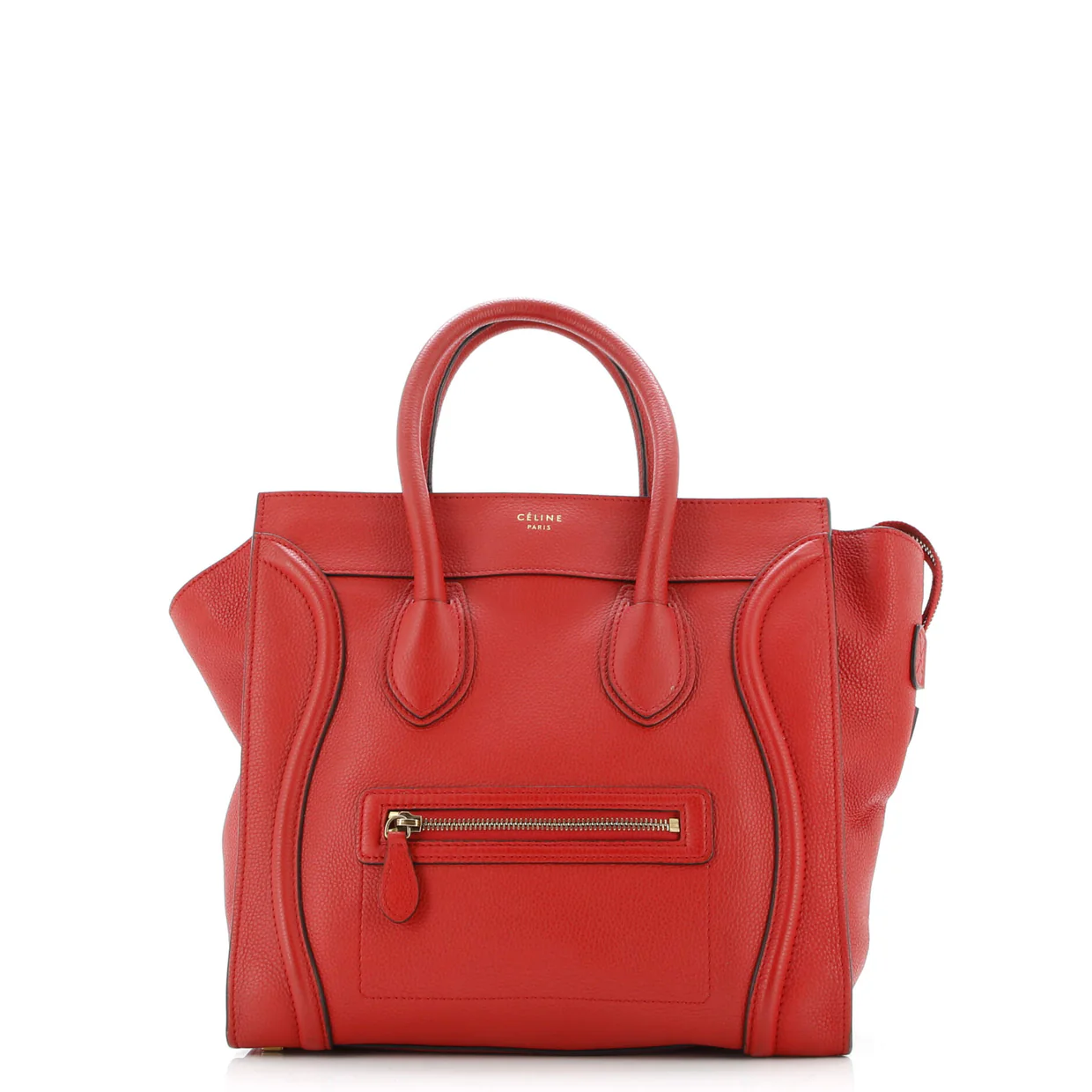 Luggage Bag Grainy Leather Mini - Deep Luxury