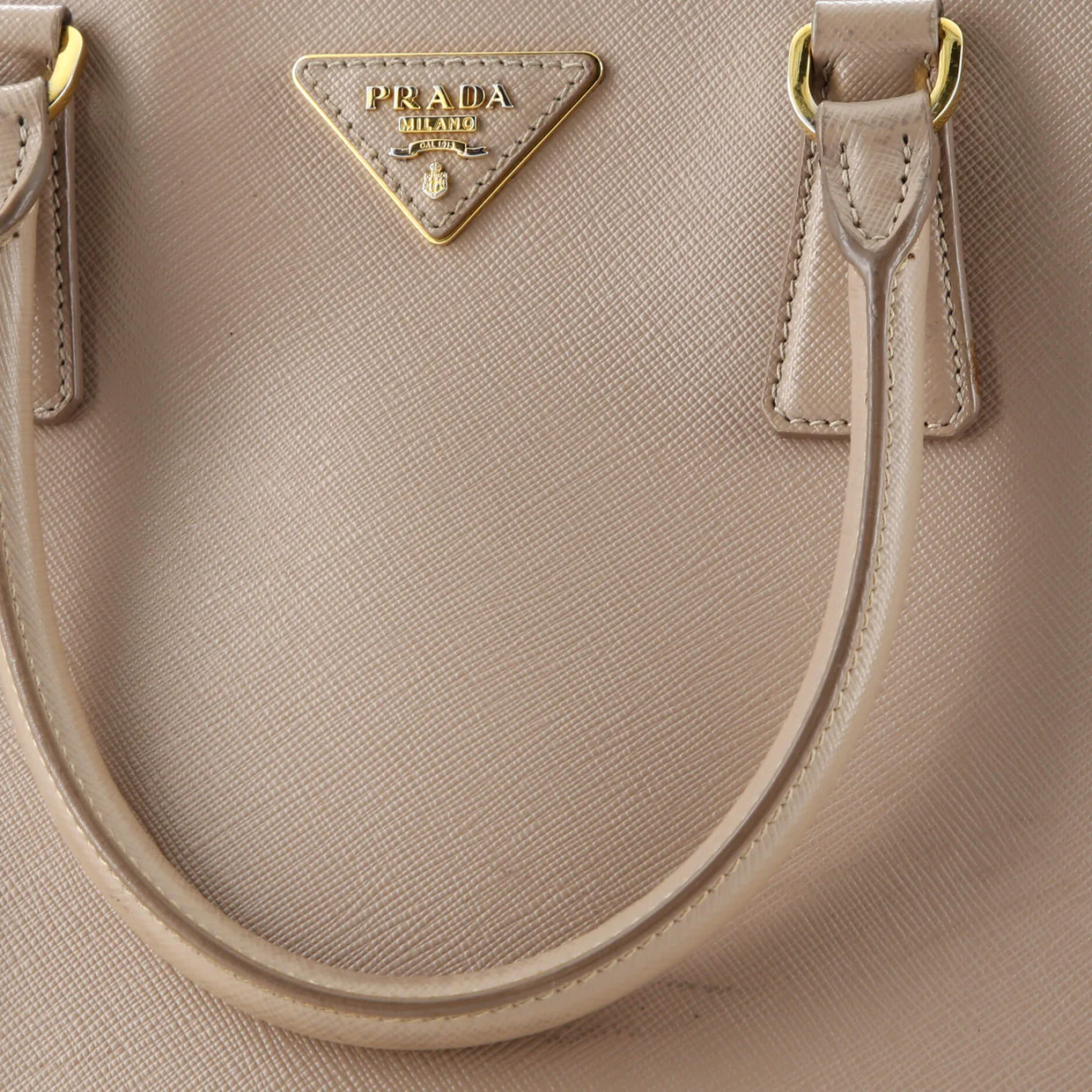 Double Zip Lux Tote Saffiano Leather Medium - Deep Luxury