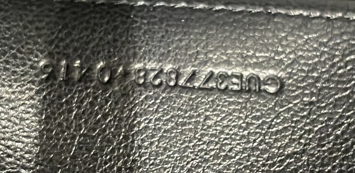 Classic Monogram Wallet on Chain Matelasse Chevron Leather Medium - Deep Luxury