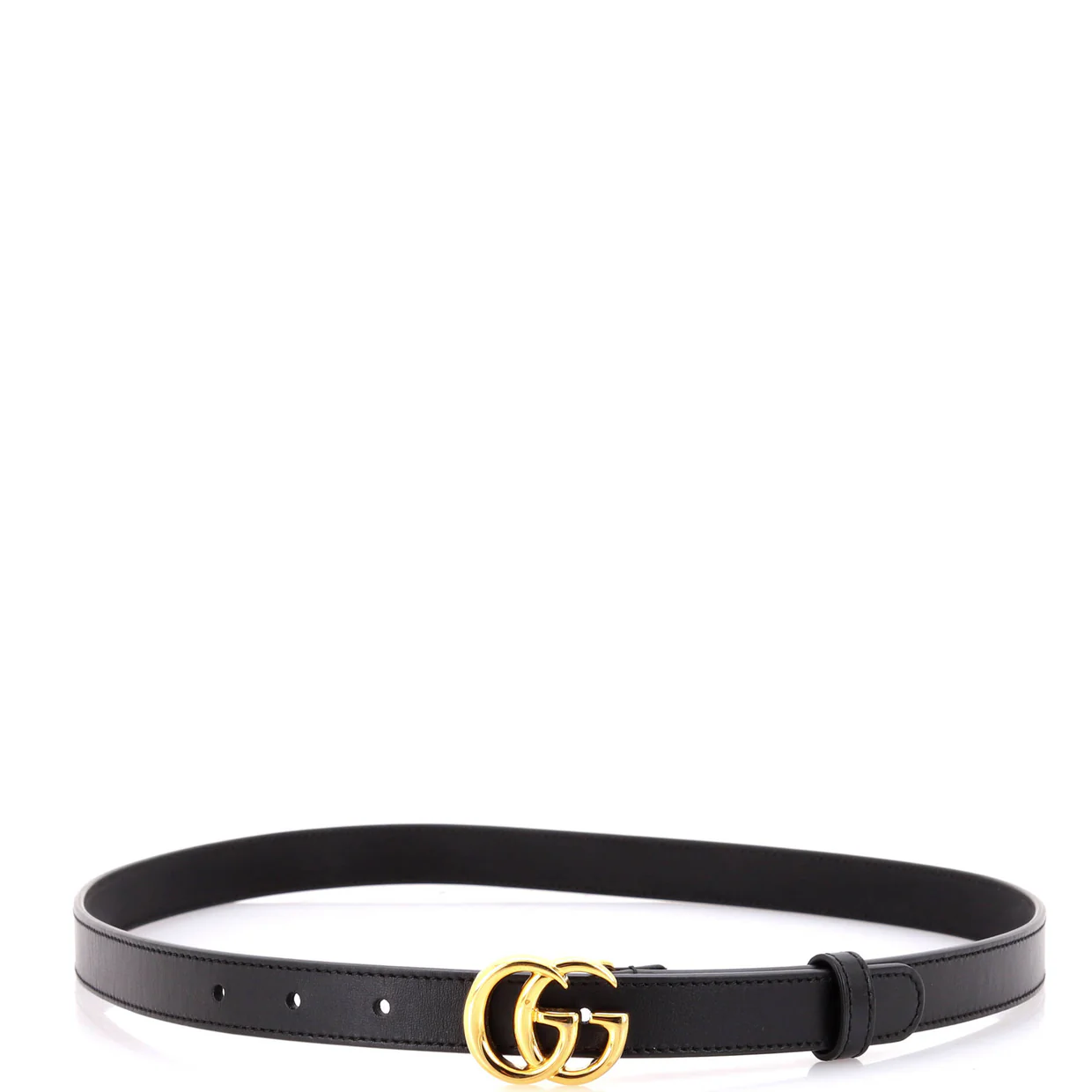 GG Marmont Belt Leather Thin 80 - Deep Luxury
