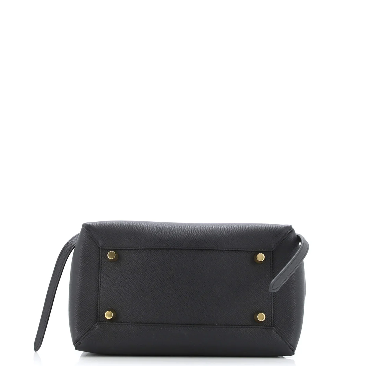 Belt Bag Textured Leather Mini - Deep Luxury