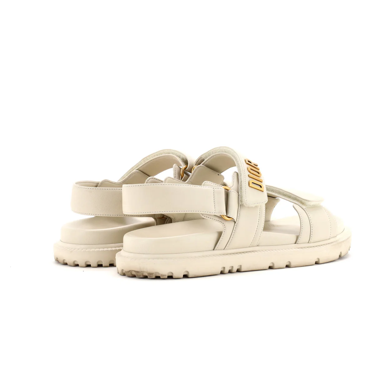 Women's DiorAct Sandals Leather - Deep Luxury