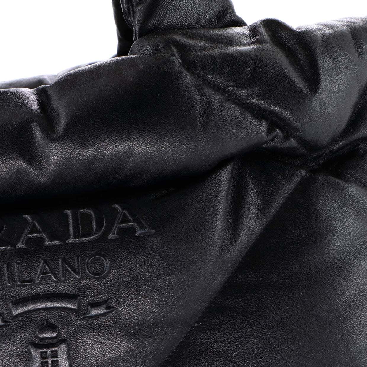 Padded Tote Bag Quilted Nappa Leather Large - Deep Luxury