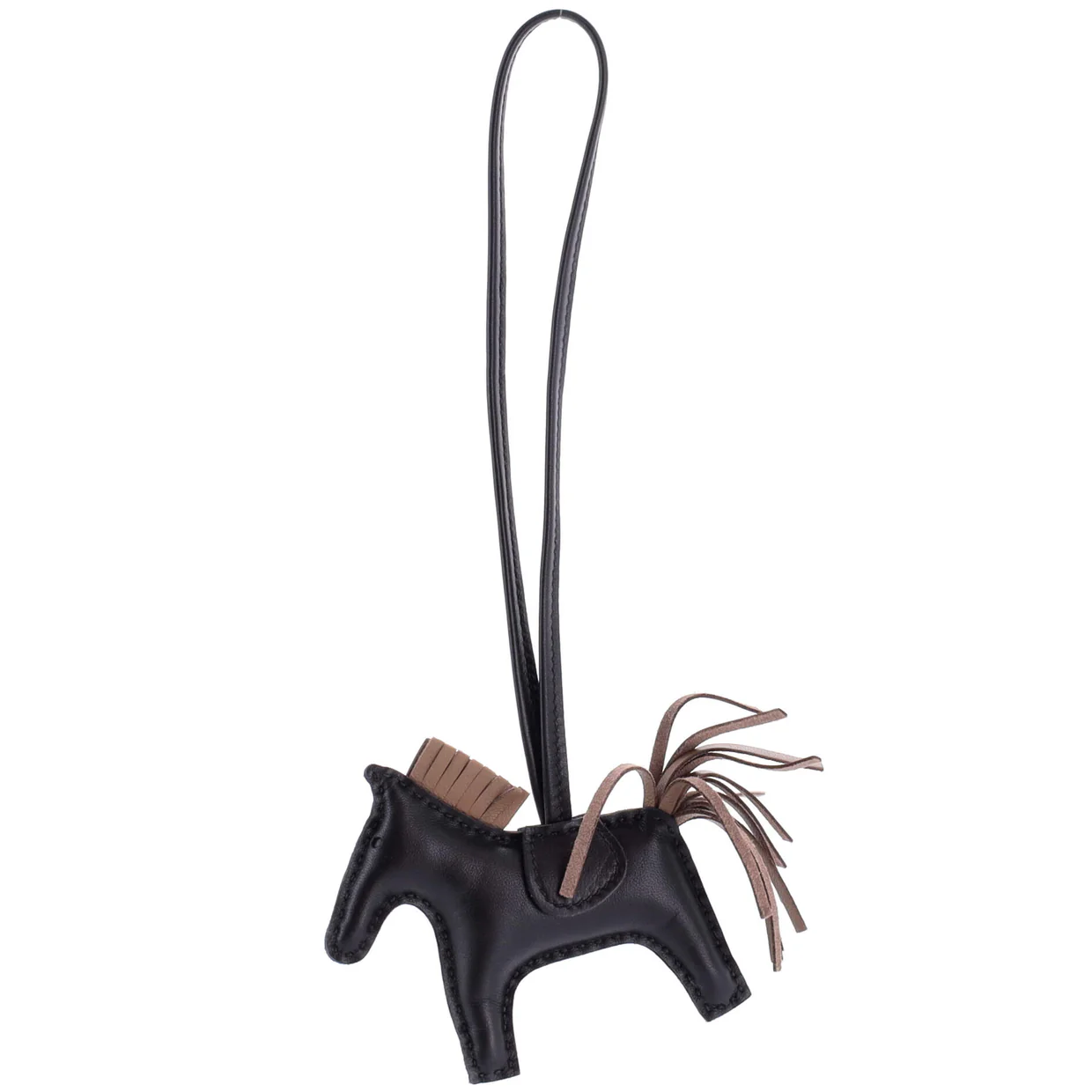 GriGri Rodeo Bag Charm Leather PM - Deep Luxury
