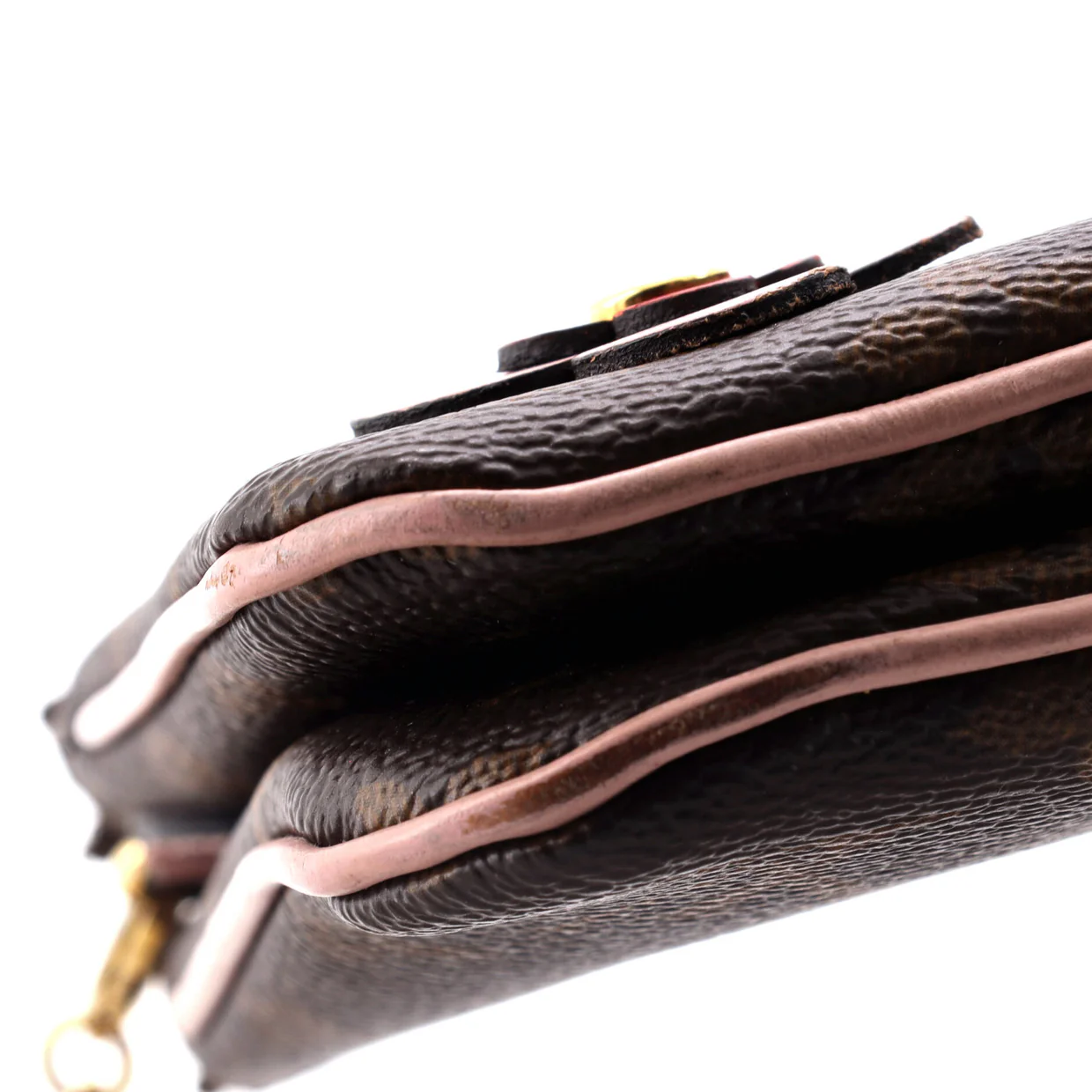 Double Zip Pochette Limited Edition Blooming Flowers Monogram Canvas - Deep Luxury