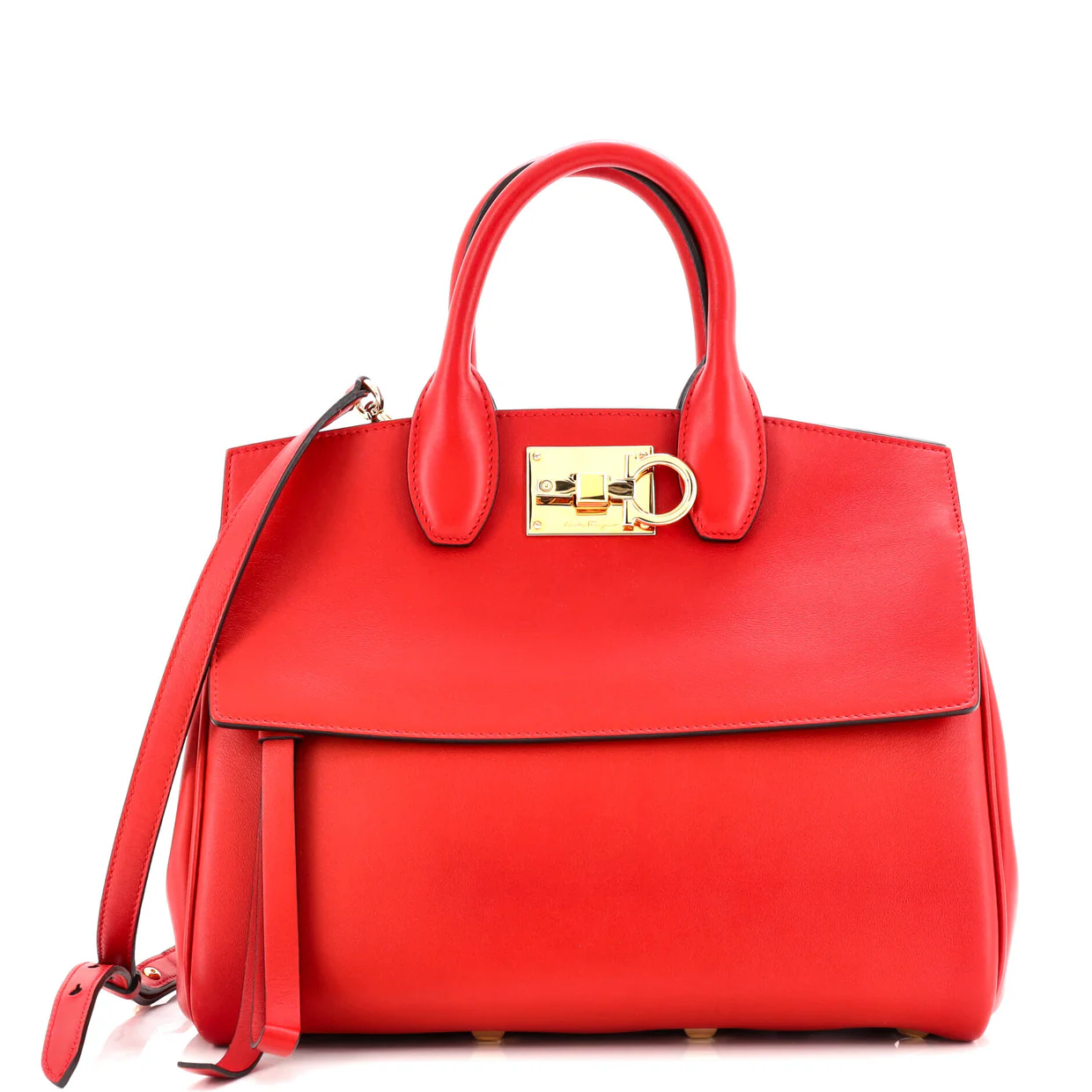 Studio Satchel Leather Small - Deep Luxury