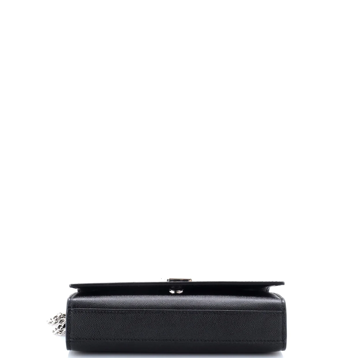 Classic Monogram Crossbody Bag Grainy Leather Small - Deep Luxury