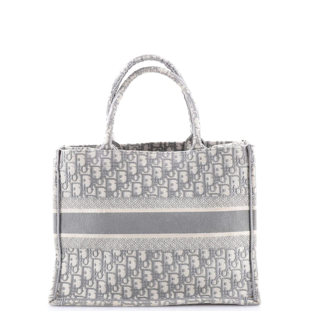 Book Tote Oblique Canvas Medium - Deep Luxury