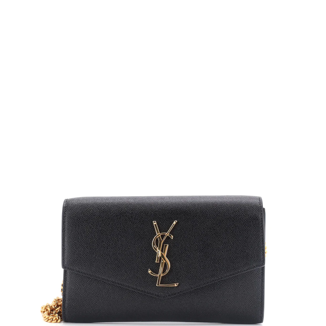 Uptown Chain Wallet Leather - Deep Luxury