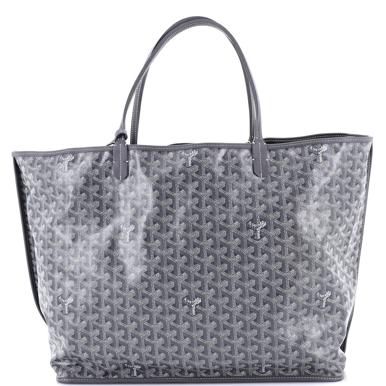 Anjou Reversible Tote Coated Canvas GM - Deep Luxury