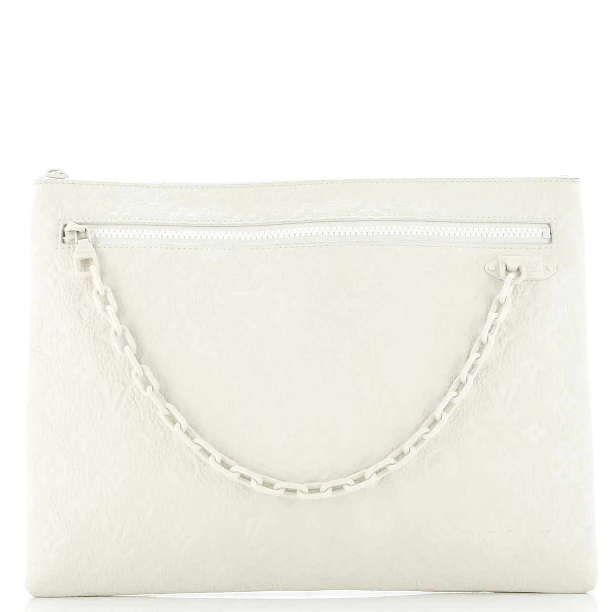 A4 Pouch Monogram Taurillon Leather - Deep Luxury