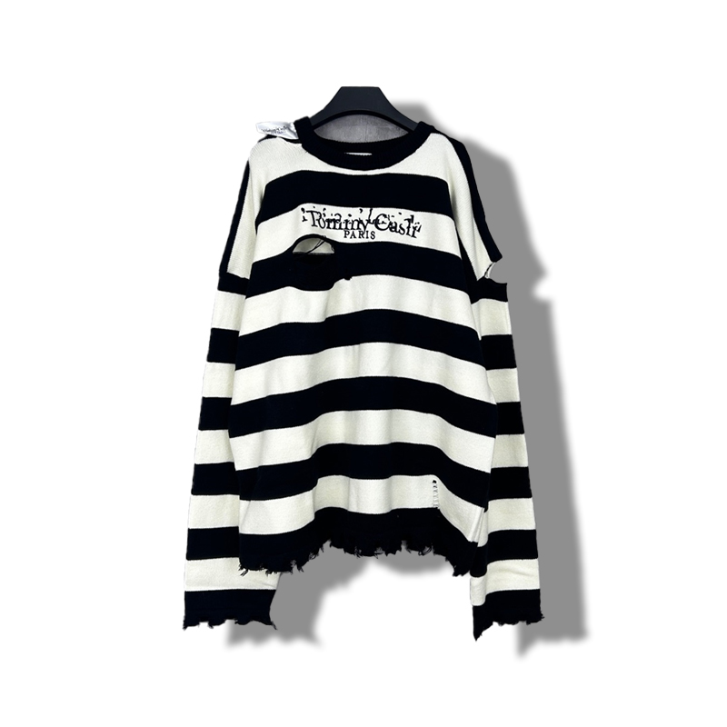 Maison Margiela x Tommy Cash new striped sweater one size brand new - Deep Luxury