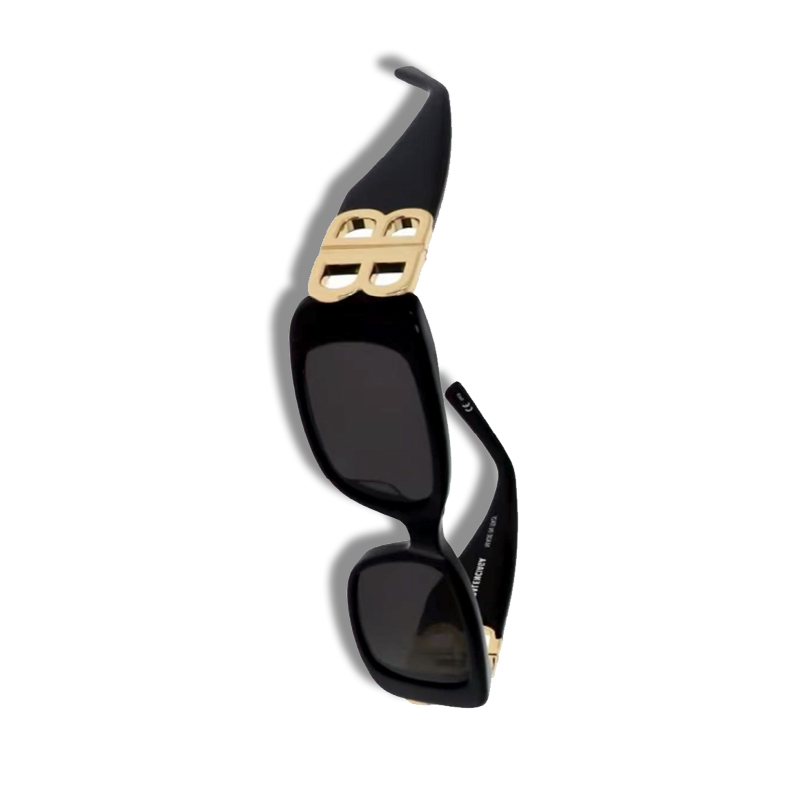 Balenciaga Balenciaga UV protection exquisite chic avant-garde cool plate frame rectangular Sunglasses - Deep Luxury