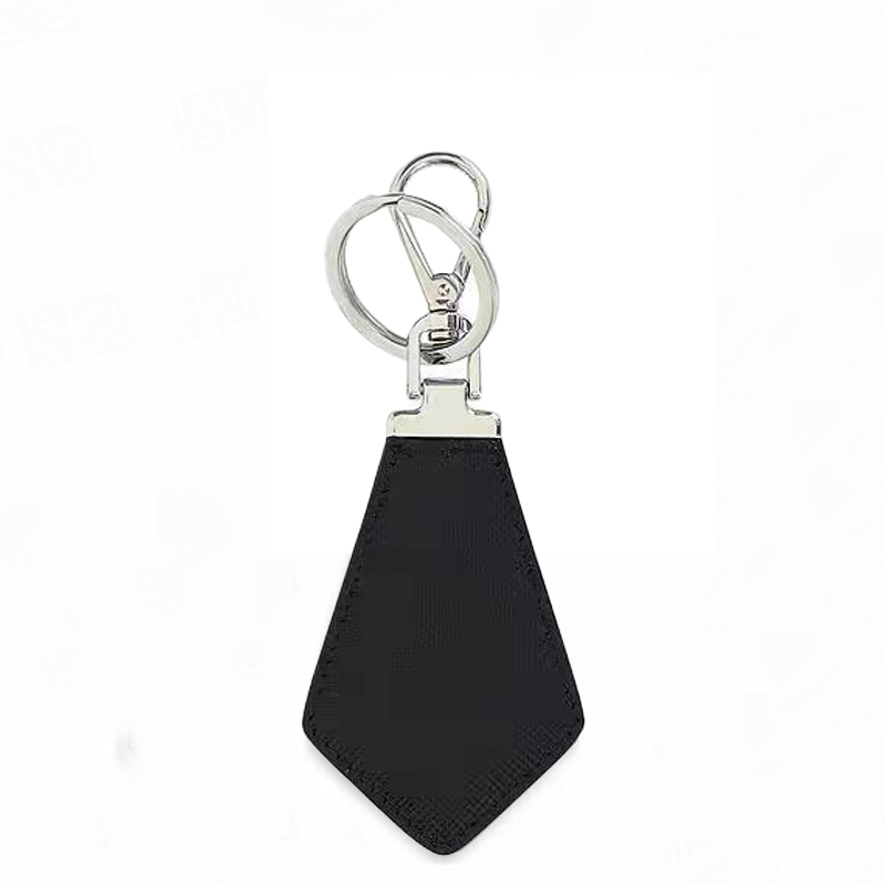 Prada triangle brand keychain - Deep Luxury