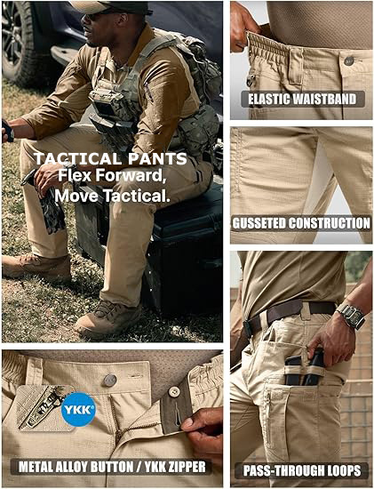 Men's Flex Stretch Tactical Pants